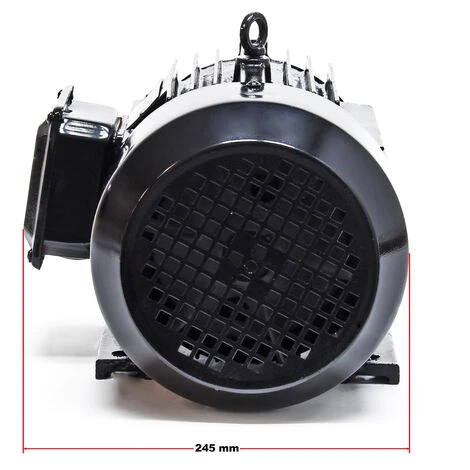 WILTEC Moteur Asynchrone Triphasé électrique 2 Pôles 400V 3kW Bobinage Aluminium (4 CV) Courant Triphasé – Image 4