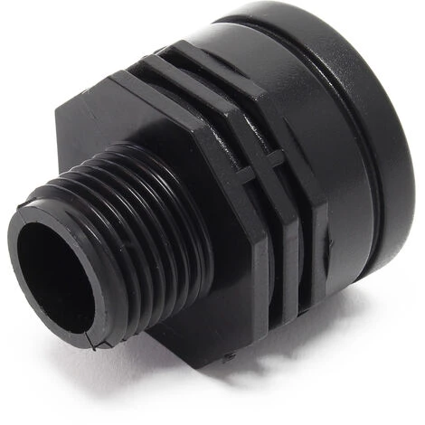 WILTEC Hozelock Mamelon De Réduction De Filetage Mâle 20,67 Mm (1/2") à Filetage Femelle 26,16 Mm (3/4")