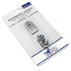 WILTEC Lames 9x0,4mm Vis Montage Automover Robot - Tondeuse Lames