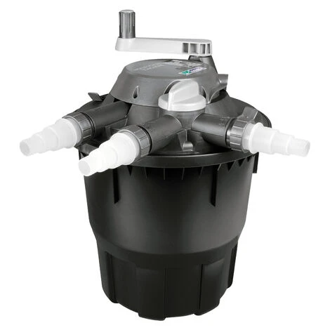 WILTEC Hozelock Bioforce Revolution 18000 Filtre Bassin à Pression Et Clarificateur UV 24W Jusqu’à 18000L