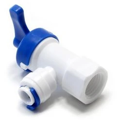 WILTEC Osmose Robinet Adaptateur 12,5 Mm Filetage Fém. Réservoir Alimentation Cuve D’eau Valve Bypass