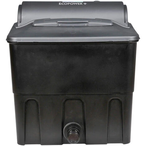 WILTEC Hozelock Ecopower PLUS Kit Filtre Bassin De 8000l 4000l/h Pompe Y Tuyau 5m 16W Clarificateur UV – Image 3