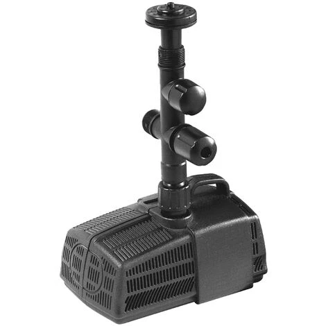 WILTEC Hozelock Ecopower PLUS Kit Filtre Bassin De 8000l 4000l/h Pompe Y Tuyau 5m 16W Clarificateur UV – Image 5