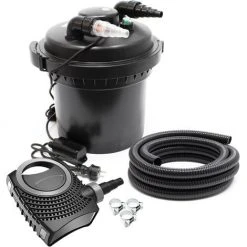 WILTEC SunSun CPF-280 SET 8000l 11W UVC NEO2800 Pompe Tuyau Kit De Filtration