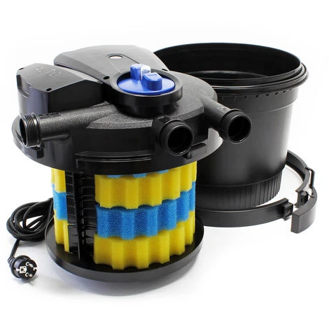 WILTEC SunSun CPA-5000 SET 8000l 11W UVC NEO3800 Pompe Tuyau Kit De Filtration – Image 2