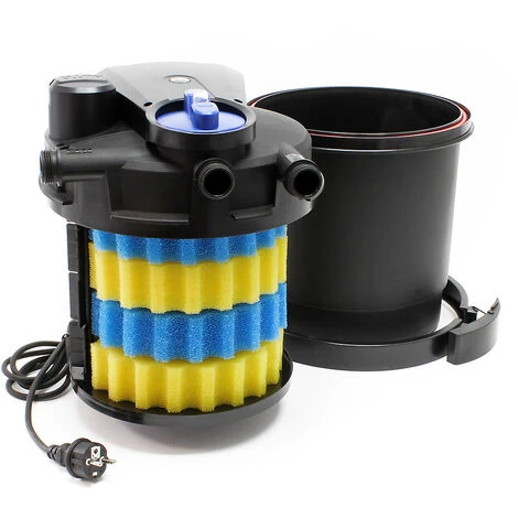 WILTEC SunSun CPA-2500 SET 6000l 11W UVC NEO3800 Pompe Tuyau Kit De Filtration – Image 2