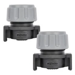 WILTEC Hozelock Embout Pour Irrigation De Surface Easy Drip 2 Pièces, Pour Fermer Les Tuyaux De 13 Mm