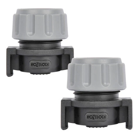 WILTEC Hozelock Embout Pour Irrigation De Surface Easy Drip 2 Pièces, Pour Fermer Les Tuyaux De 13 Mm