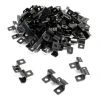 WILTEC XPOtool Clips Acier Fin Montage Des Planchers Lames Terrasse Serrage De Hauteur 8mm 50 Pcs. En Noir