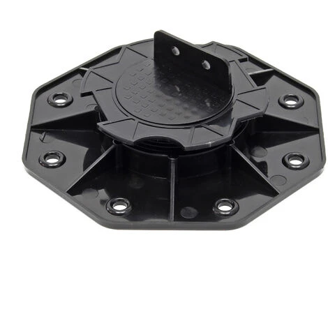 WILTEC XPOtool Plots De Fondation Charge 2700kg Pieds De Support Réglage Hauteur 18-30mm Lames Terrasse