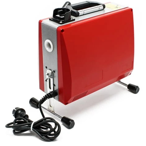 WILTEC Outil De Nettoyage De Tubes 390W 16mm 6 Spirales Nettoyant Déboucheur – Image 2