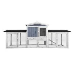 WILTEC Clapier Lapin Clapier Lièvre Cage Enclos Libre