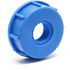 WILTEC Adaptateur IBC Plastique Filetage Femelle 24,66 Mm (3/4") Conteneur Avec Filet à Pas Grossier S60x6