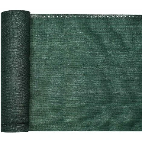 WILTEC Bâche De Clôture 1,2 × 6 M, Verte, Brise-vue Pour Clôtures, Balcons Et Jardins, Tissu En PE-HD Stabilisé Aux Rayons UV