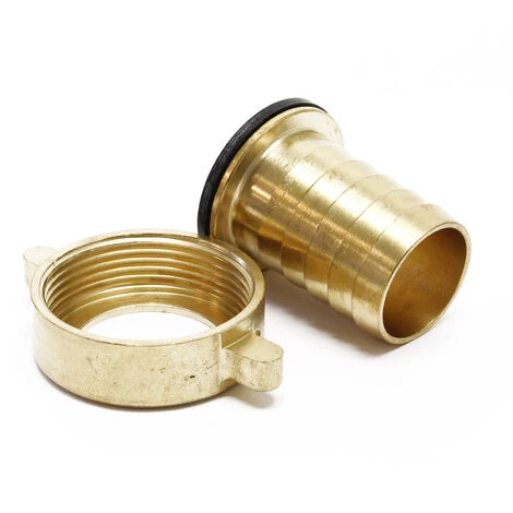 WILTEC 2/3 Raccord à Vis 45,48mm (1 1/2″) FI écrou De Raccordement Sur 32mm (1 1/4″) Embout De Tuyau – Image 2