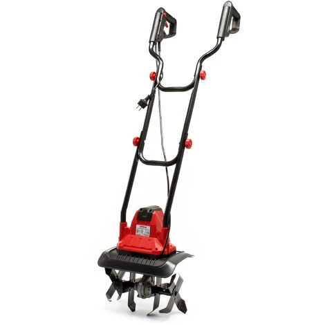 WILTEC XPOtool Motobineuse électrique 1050W 380 Tr./min Cultivateur Lames 4x4 Profondeur De Travail 220mm – Image 2