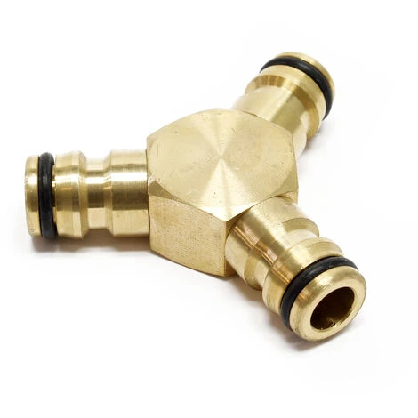 WILTEC Raccord En Y Clic Raccord Rapide Raccord Enfichable Pour Systèmes Clic 16 Mm