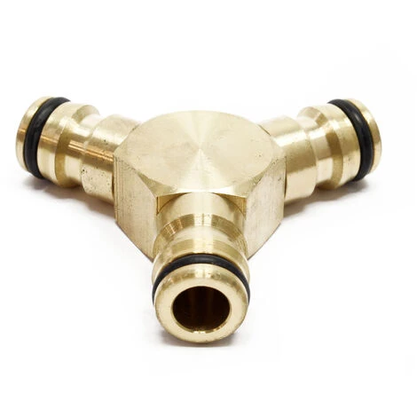 WILTEC Raccord En Y Clic Raccord Rapide Raccord Enfichable Pour Systèmes Clic 16 Mm – Image 3