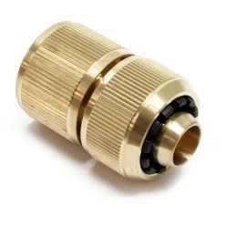 WILTEC Raccord Rapide 13mm (1/2") Laiton Pour Système D’encliquetage De 16mm Raccord Tuyau Easy Klick