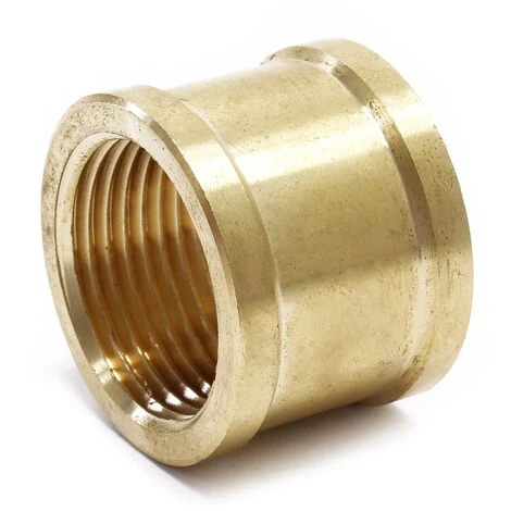 WILTEC Manchon En Laiton 30,93mm Filetage Femelle (1") Raccord De Tuyaux Douille
