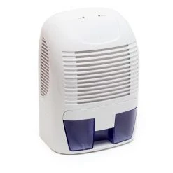 WILTEC Déshumidificateur Réservoir 1,5l Pour Des Pièces Jusqu'à 20m² Blanc Effet Peltier Arrêt Automatique