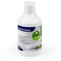 WILTEC Garden Moments Anti-algues Protection UV 500ml Traitement 40.000l Eau Bassin Anti-Prolifération