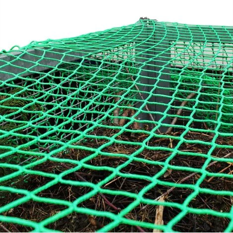 WILTEC Filet De Protection Remorque XPOtool 4x2,5m Filet D'arrimage Filet à Bagages Maille 45x45mm – Image 2