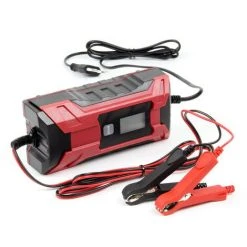 WILTEC XPOtool Chargeur De Batterie Automatique 6V/12V 2A Chargeur De Maintenance Pour Voitures, Motos, Bateaux