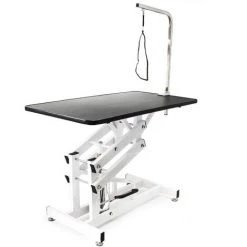 WILTEC Table De Toilettage Hydraulique Pliable Table De Soins Pour Chiens Et Chats