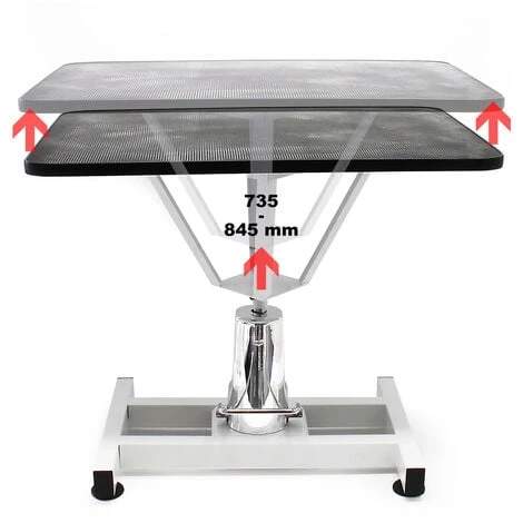 WILTEC Table De Toilettage Réglable En Hauteur Chien Chat Table De Soins – Image 3