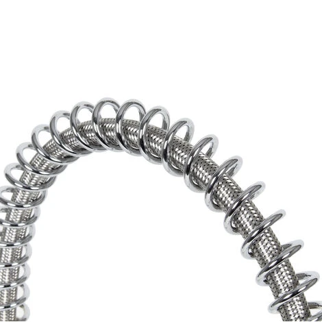 WILTEC Naturewater Robinet De Cuisine à Ressort Spiralé Avec 2 Jets Mitigeur Monocommande Pivotant Laiton – Image 4