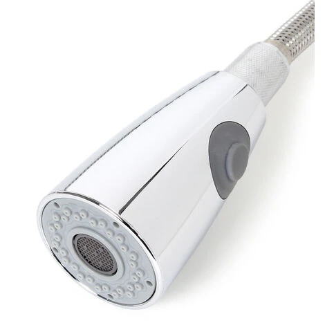 WILTEC Naturewater Robinet De Cuisine à Ressort Spiralé Avec 2 Jets Mitigeur Monocommande Pivotant Laiton – Image 5