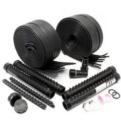 WILTEC Chauffage Solaire Pour Piscine Pour Le Raccord à Une Pompe De Piscine PVC 605 X 80 Cm