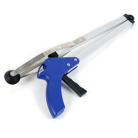 WILTEC XPOtool Pince De Ramassage Pliable 80 Cm Pince De Préhension Outil Sanitaire Aide Handicap Senior – Image 4