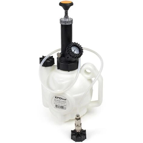 WILTEC XPOtool Purgeur De Freins Appareil Purge 4L Réservoir Extraction 1L Échange Liquide Frein Embrayage – Image 2