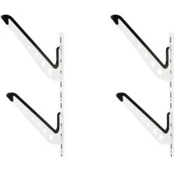 WILTEC Double Support Mural Pour Surf Snowboard Wakeboard Ski Skateboard Longboard Stockage 2 Voies