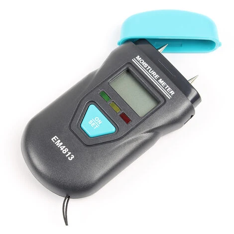 WILTEC XPOtool Humidimètre Pour Bois De Chauffage Matériaux De Construction Thermomètre Détecteur Humidité – Image 2