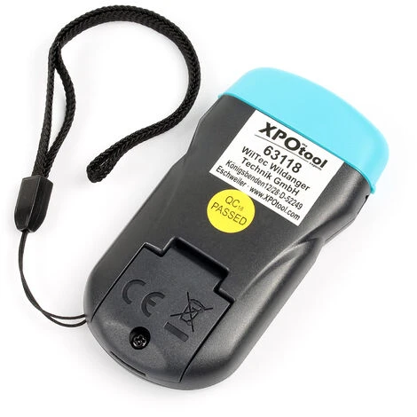 WILTEC XPOtool Humidimètre Pour Bois De Chauffage Matériaux De Construction Thermomètre Détecteur Humidité – Image 3