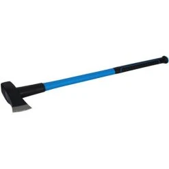 WILTEC XPOtool Hache à Fendre 2,7kg Manche En Fibre De Verre 910mm Hache Avec Lame En Acier Carbone Bois