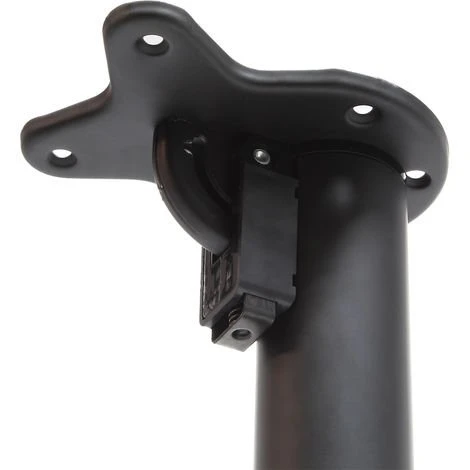 WILTEC Pied De Table Lot De 4 Noir Support De Table Réglable En Hauteur 70-110cm – Image 5