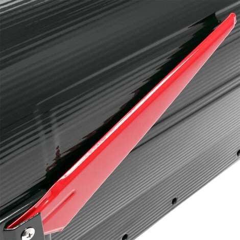 WILTEC Boite Aux Lettres US Mailbox Design Américain Noir Avec Pied De Support Correspondant – Image 5