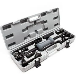 WILTEC Marteau Coulissant Universel Débosselage 11 Pcs. Marteau Coulissant