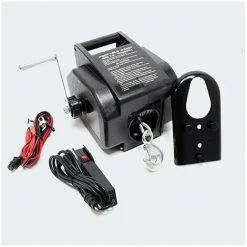 WILTEC Treuil Electrique 12 Volts Traction Bateau Remorque Jusqu'a 2267kg