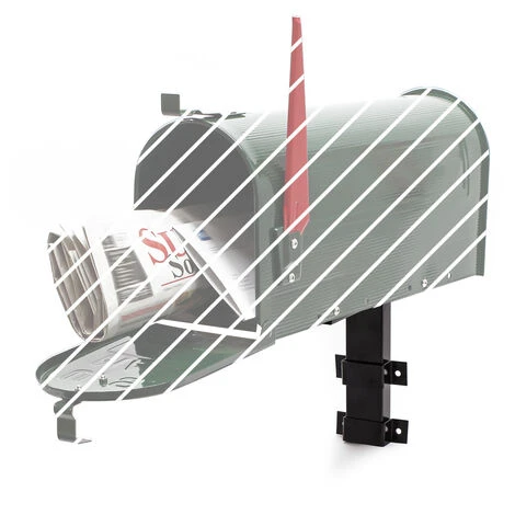 WILTEC Support Mural Boite Aux Lettres Style Américain Boite Postale Design US Mailbox – Image 3