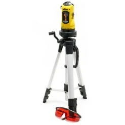 WILTEC Kit Niveau Laser Tournant Sur Trepied Mesure Angles Et Surfaces