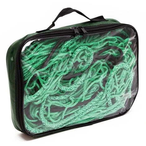 WILTEC Filet Remorque Transport Bagages Sécurité Charge Protection Filet Arrimage 2,1 X 1,25 M Conteneur – Image 2