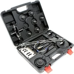 WILTEC Adaptateur Connecteur Set 11pcs Pour Purgeur De Frein Pneumatique