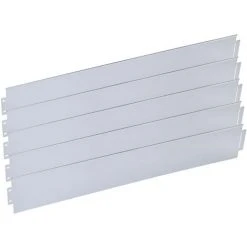 WILTEC Bordure De Jardin Acier Galvanisé 10m Barrière Plates-bandes Parterres Délimitation