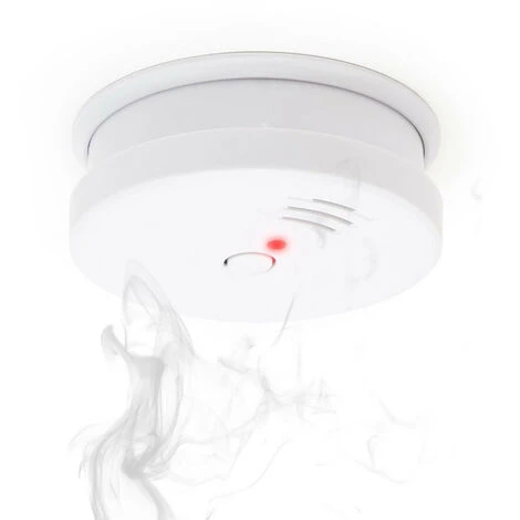WILTEC 10 Detecteurs De Fumee Alarme Avertisseur Anti Incendie Pile 9v Certifie En 1460 – Image 4
