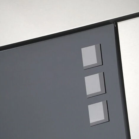 WILTEC Boite Lettres Moderne Design V24 Anthracite Fixation Murale Revêtue Poudre Porte Journal Inox – Image 5